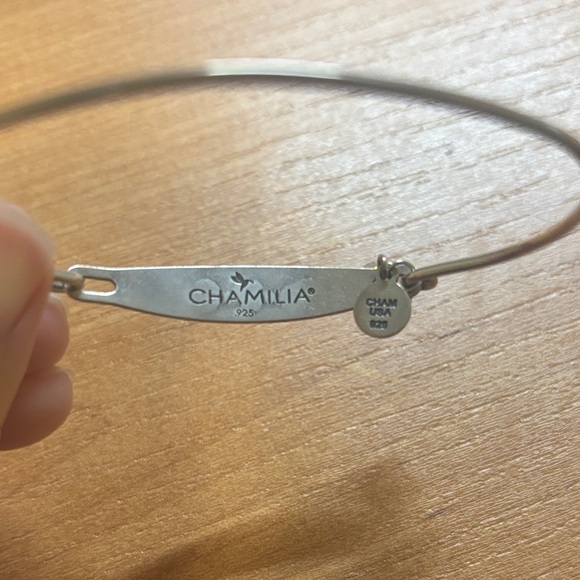 925 Silver Bracelet with Multilingual Inscription - Picture 4 of 4